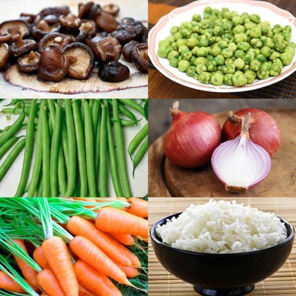 Cách làm cơm chiên chay thơm ngon lạ miệng