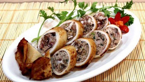 Cách làm mực nhồi thịt chiên giòn ngon cực hấp dẫn