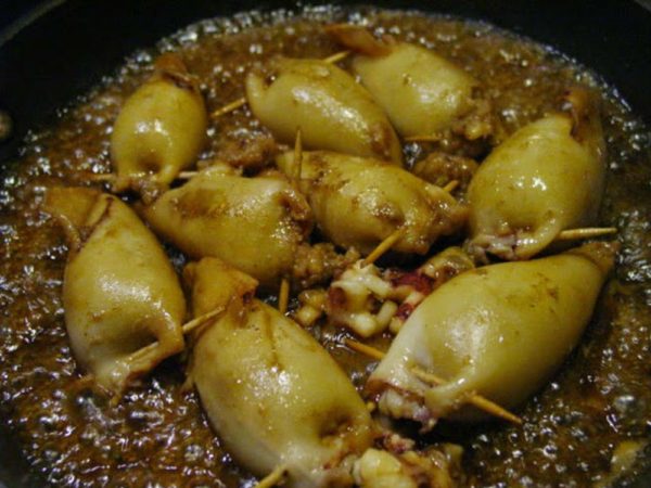 Cách làm mực nhồi thịt chiên giòn ngon cực hấp dẫn