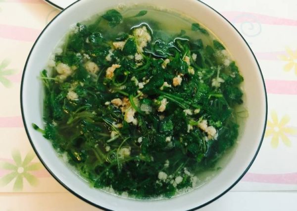 Cách nấu canh rau mầm thịt băm thơm ngon lạ miệng