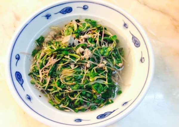 Cách nấu canh rau mầm thịt băm thơm ngon lạ miệng