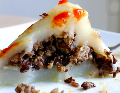 Cách làm bánh giò tại nhà ngon ngất ngây