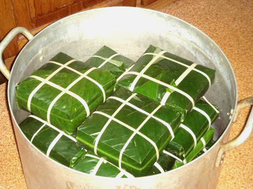 Cách làm bánh chưng cốm đặc biệt thơm ngon và độc đáo