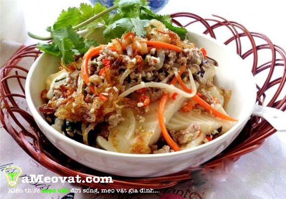 Cách làm bánh đúc mặn thơm ngon đậm đà