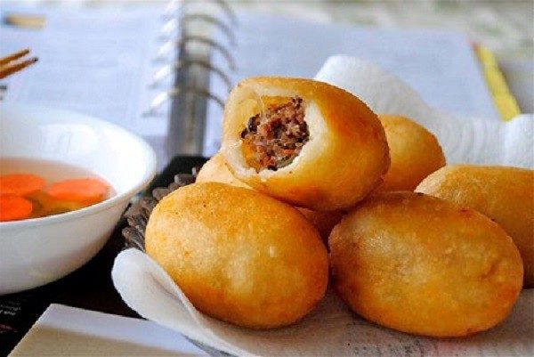 Cách làm bánh rán nhân chay mềm trong giòn ngoài cực ngon