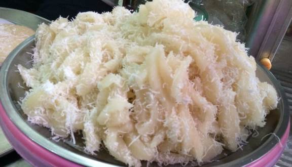 Cách làm bánh sắn dừa nướng thơm bùi nóng hổi, vừa thổi vừa ăn