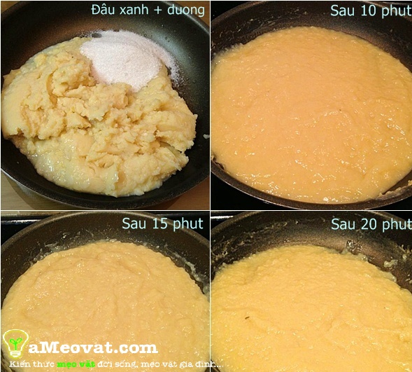 Cách làm bánh trung thu nhân đậu xanh thơm ngon nhất