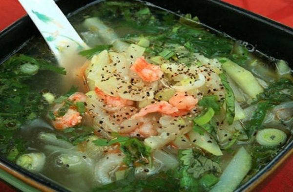 Cách làm canh bầu nấu tôm thanh mát đậm chất dân gian