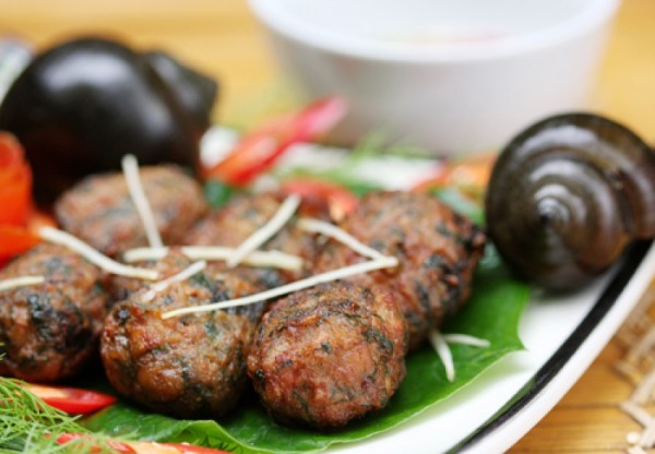 Cách làm chả ốc nướng giấy bạc ngon giòn khó cưỡng