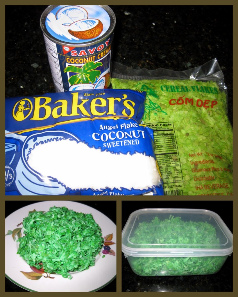 Cách làm cốm dẹp trộn kèm dừa nạo thơm ngon nhất