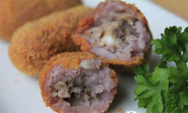 Cách làm khoai môn lệ phố nhân mặn cực hấp dẫn