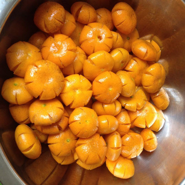 Cách làm mứt quất ngon cho ngày Tết cổ truyền