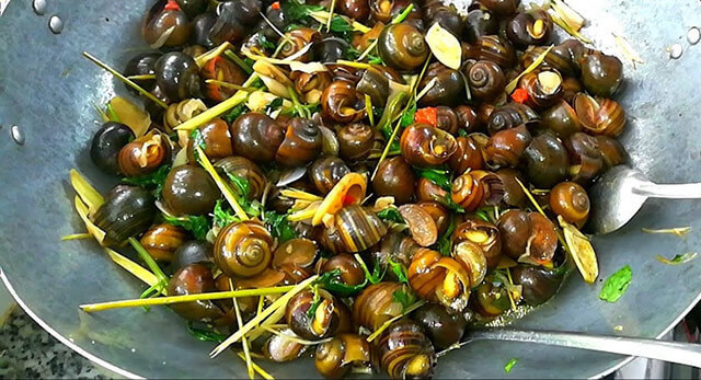 Cách làm ốc bươu xào sả ớt thơm ngon lạ miệng như ngoài hàng