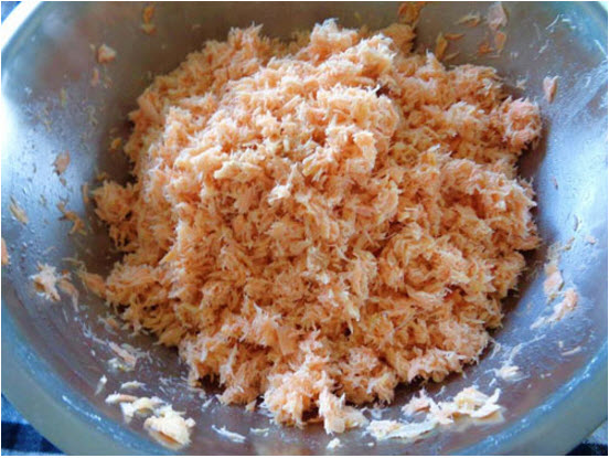 Cách làm ruốc cá hồi ngon đơn giản nhất tại nhà