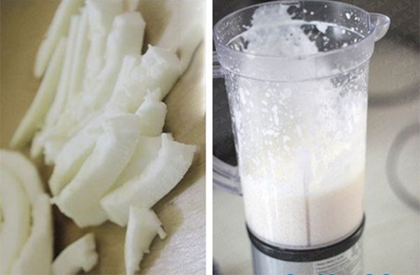 Cách làm sinh tố dừa, cách xay sinh tố dừa mát lành