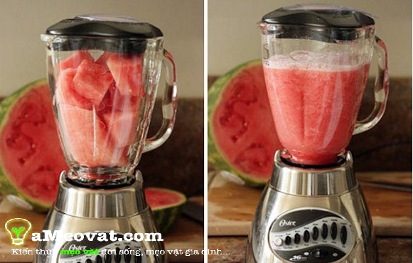 Cách làm sinh tố dưa hấu thơm ngon bổ dưỡng
