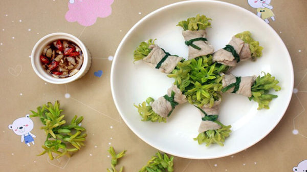 Cách làm thịt cuộn hoa thiên lý hấp siêu thơm ngon và bổ dưỡng