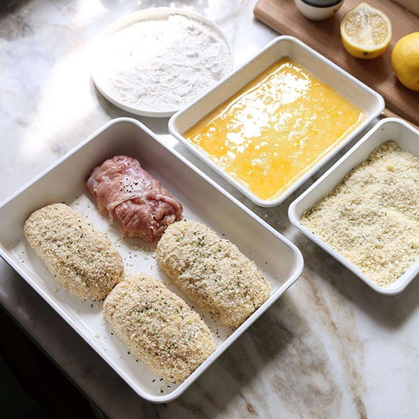 Cách làm thịt gà cuộn phô mai thơm ngậy chuẩn nhà hàng