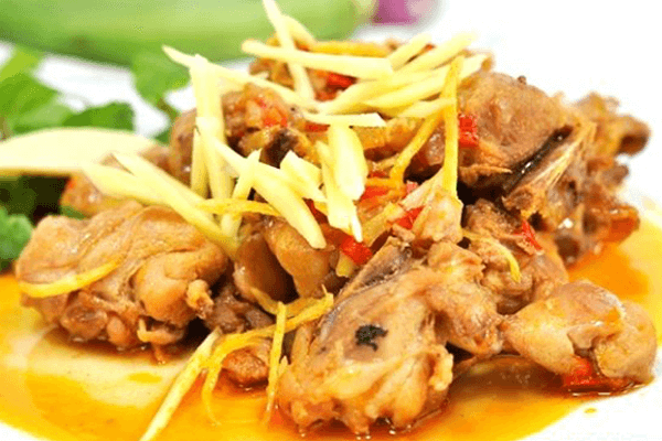 Cách làm thịt gà kho gừng thơm ngon, hấp dẫn cực tốn cơm