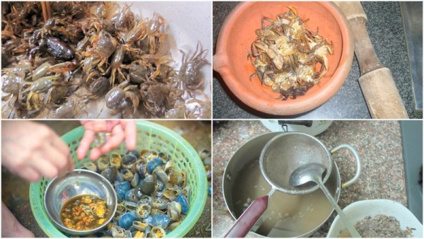 Cách nấu canh cua đồng rau đay ngon mát ngày hè