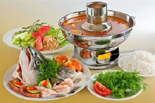 Cách nấu lẩu cá hồi bổ dưỡng không tanh ngay tại nhà