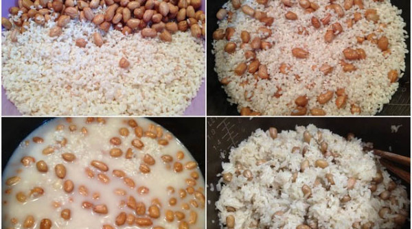 Cách nấu xôi lạc bằng nồi cơm điện “nhàn tênh”