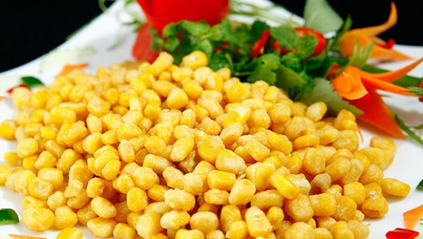 Cách làm ngô chiên nhâm nhi những ngày mưa gió