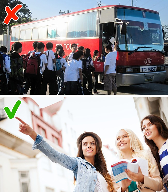 10 sai lầm khách du lịch thường mắc phải