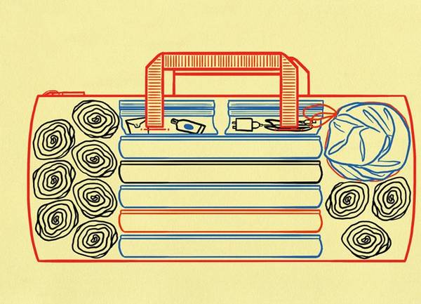 Tuyệt chiêu xếp hành lý kiểu nhà binh