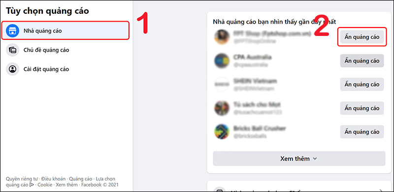 Cách tắt, chặn quảng cáo trên Facebook hiệu quả