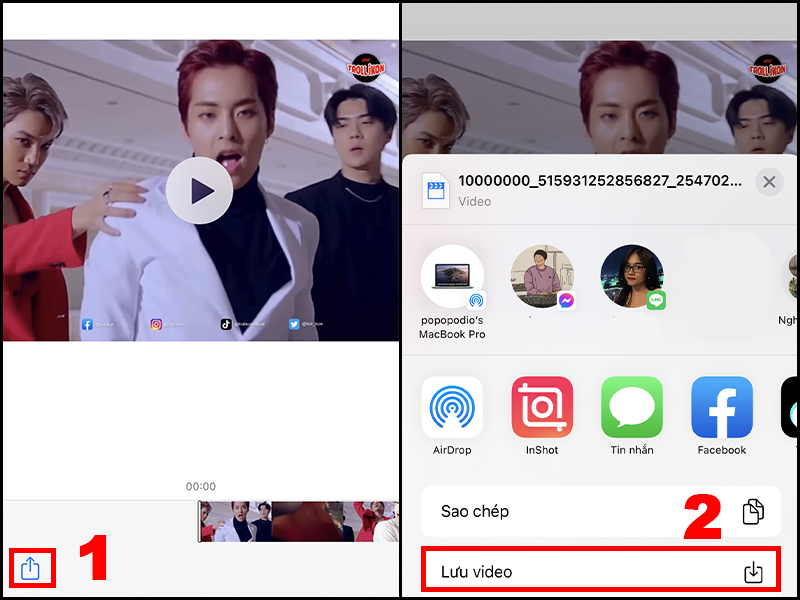 [Video] Cách tải video từ Facebook về iPhone KHÔNG cần cài ứng dụng