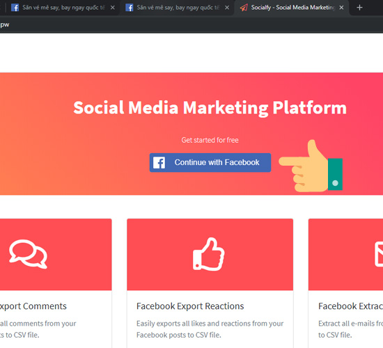 Cách xuất bình luận Fanpage Facebook thành file Excel