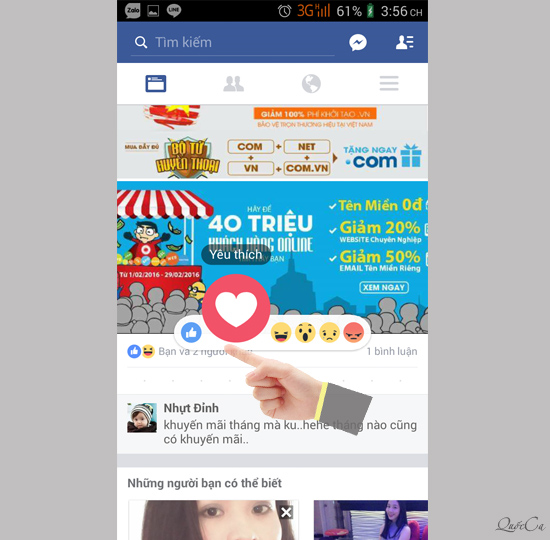 Biểu tượng cảm xúc mới trên Facebook