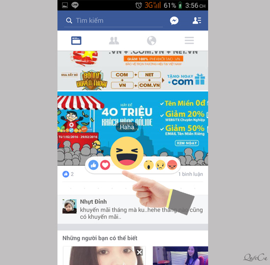 Biểu tượng cảm xúc mới trên Facebook