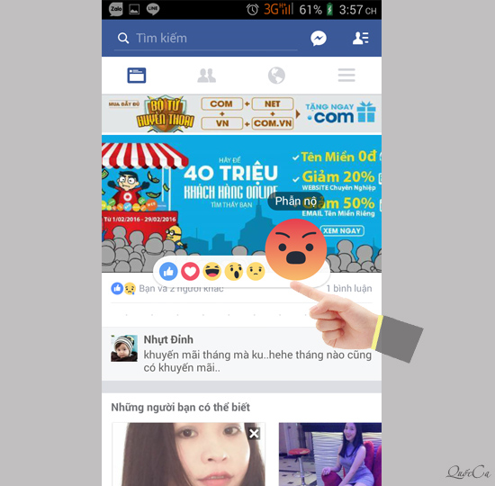Biểu tượng cảm xúc mới trên Facebook