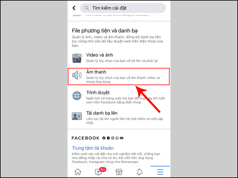 Cách tắt, bật âm thanh thông báo trên Facebook đơn giản nhất