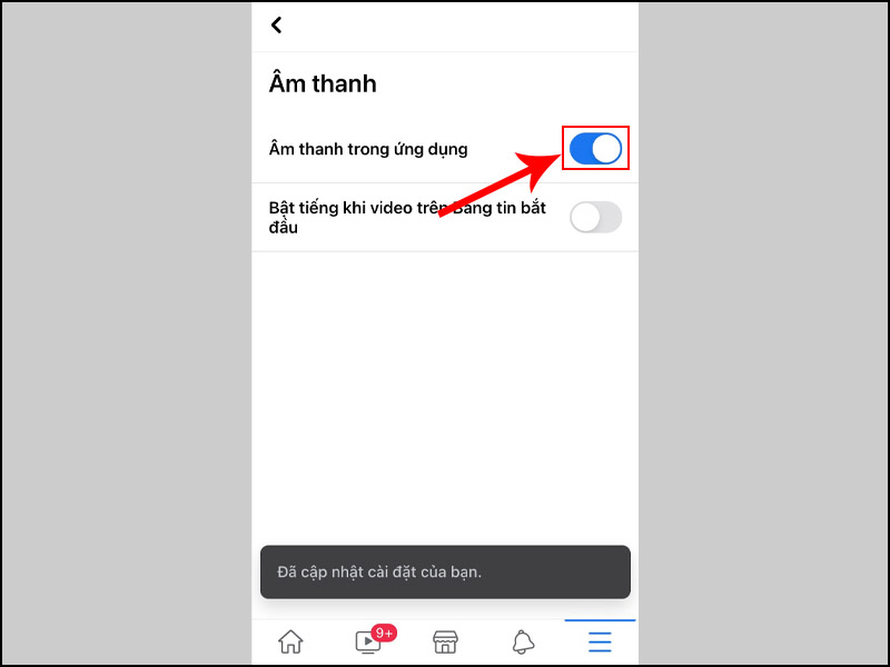 Cách tắt, bật âm thanh thông báo trên Facebook đơn giản nhất