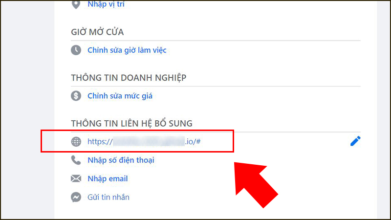 Cách chèn liên kết website vào Fanpage Facebook của mình cực dễ