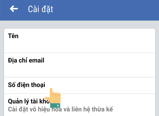 Cách chuyển sim 11 số về 10 số trên Facebook