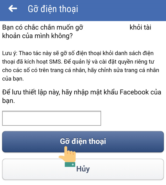 Cách chuyển sim 11 số về 10 số trên Facebook