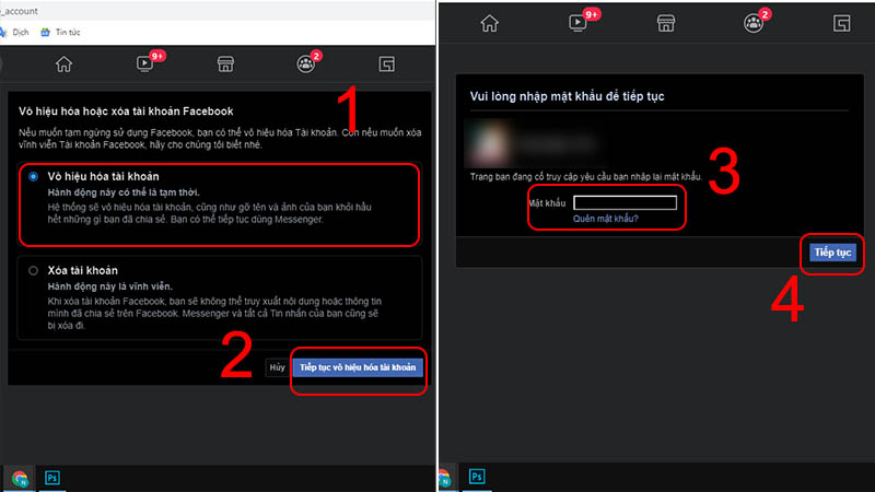 Cách khóa tài khoản Facebook, Zalo khi mất điện thoại đơn giản