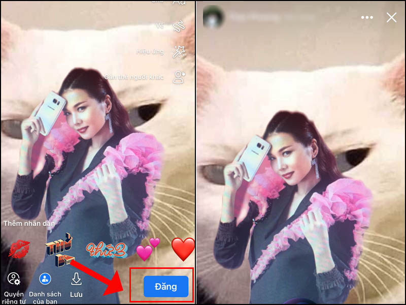 Cách quay video chèn phông nền tự chọn trên Facebook cực đơn giản