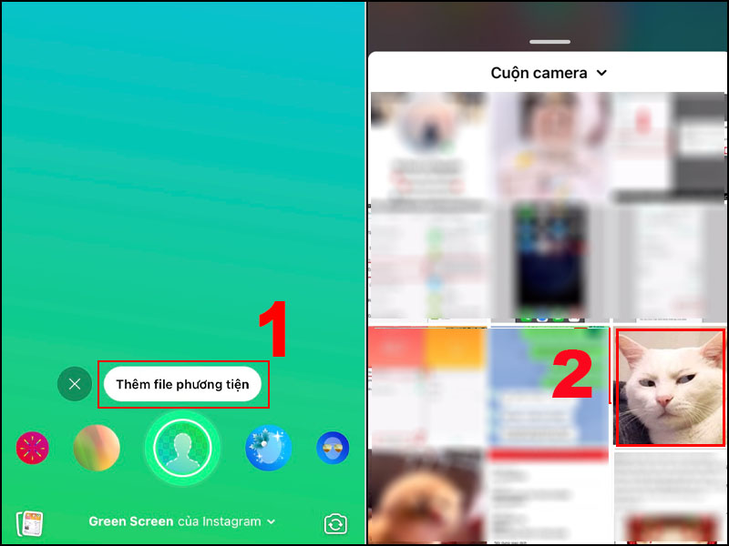 Cách quay video chèn phông nền tự chọn trên Facebook cực đơn giản