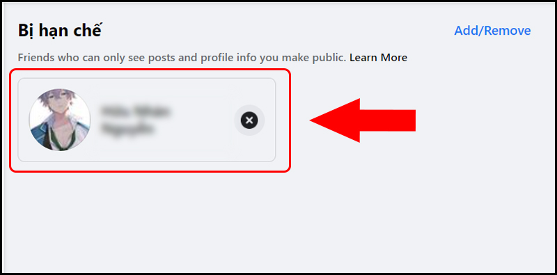 Danh sách hạn chế trên Facebook là gì? Cách thêm, xóa khỏi danh sách