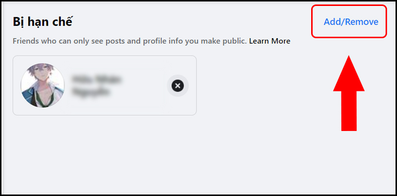 Danh sách hạn chế trên Facebook là gì? Cách thêm, xóa khỏi danh sách