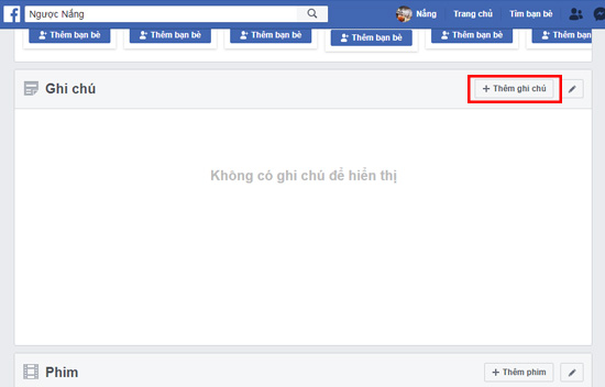 Cách viết note trên Facebook