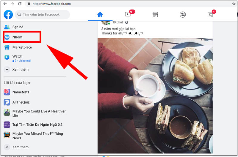 Cách xem bài viết mới nhất, gần đây nhất trong các hội nhóm Facebook