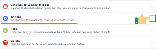 Cách xem lại tin nhắn đã bị xoá trên Facebook