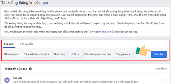 Cách xem lại tin nhắn đã bị xoá trên Facebook