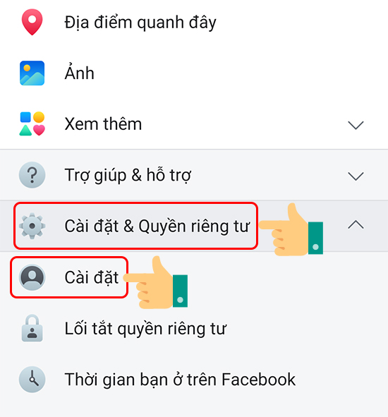 Kích hoạt tính năng cảnh báo đăng nhập Facebook